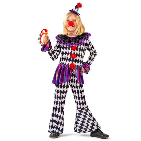 e-carnavalskleding-SYK Clownspak pierrot Chelsey