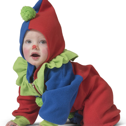e-carnavalskleding-SYK Clownspakje  Sander baby's
