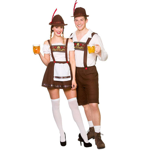 e-carnavalskleding-SYK Complete Oktober set outfit heren