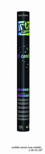e-carnavalskleding-SYK Confetti kanon multi top kwaliteit 60cm