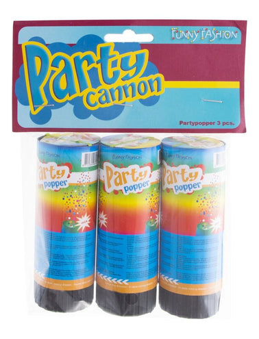 e-carnavalskleding-SYK Confetti kanon / shooter per 3