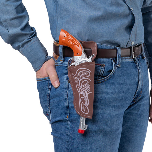 e-carnavalskleding-SYK Cowboy geweer met holster Hank