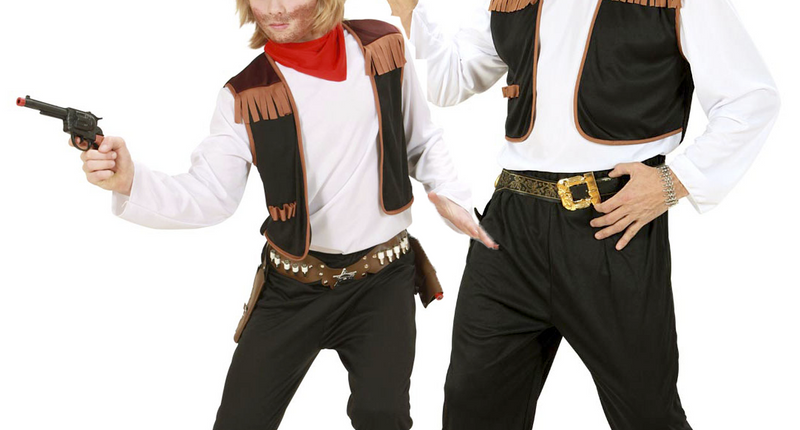 e-carnavalskleding-SYK Cowboy kostuum jong en oud