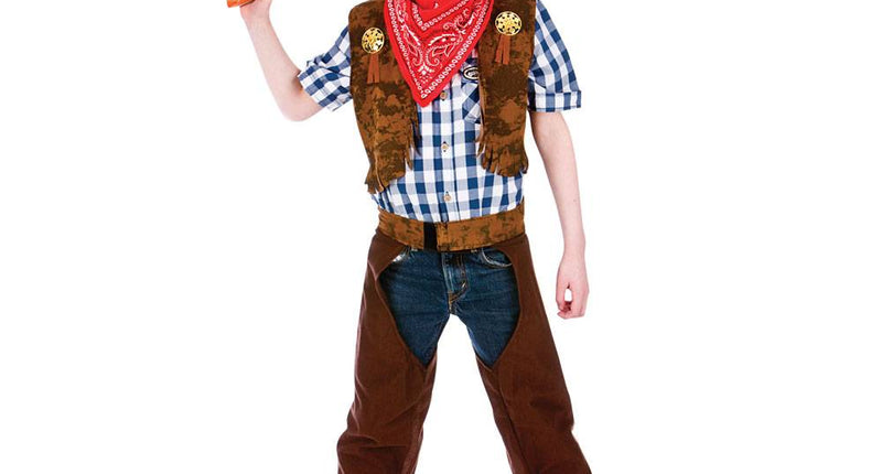e-carnavalskleding-SYK Cowboy pak wilde westen