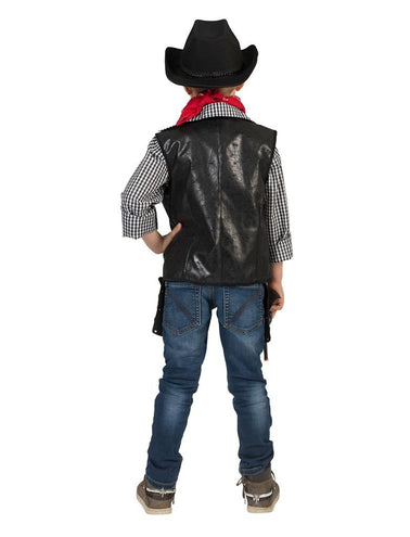 e-carnavalskleding-SYK Cowboy vestje voor jongens