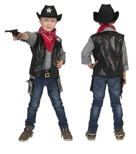e-carnavalskleding-SYK Cowboy vestje voor jongens