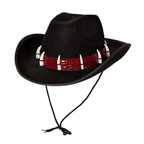 e-carnavalskleding-SYK Cowboyhoed met haaientanden