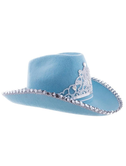 e-carnavalskleding-SYK Cowboyhoed met kroon diverse kleuren