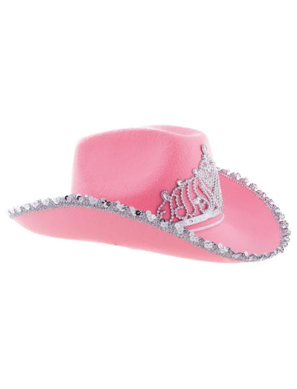 e-carnavalskleding-SYK Cowboyhoed met kroon diverse kleuren