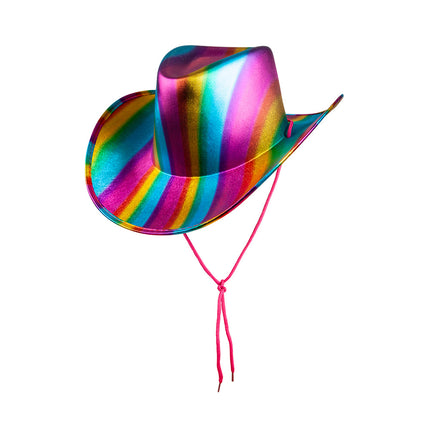 e-carnavalskleding-SYK Cowboyhoed regenboog Richard