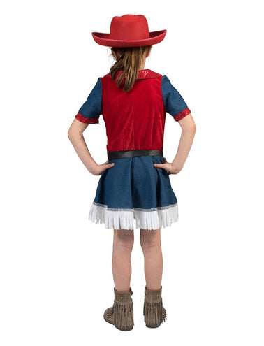 e-carnavalskleding-SYK Cowboyjurkje Jeans Texas voor meisjes