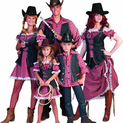 e-carnavalskleding-SYK Cowboypakje Annet voor dames