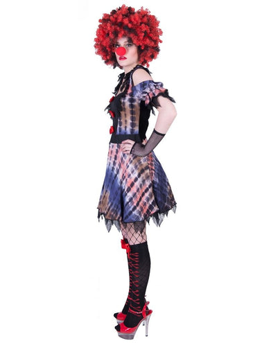 e-carnavalskleding-SYK Creepy Clown kostuum Lea dames