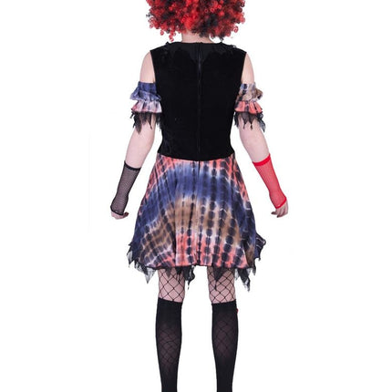 e-carnavalskleding-SYK Creepy Clown kostuum Lea dames