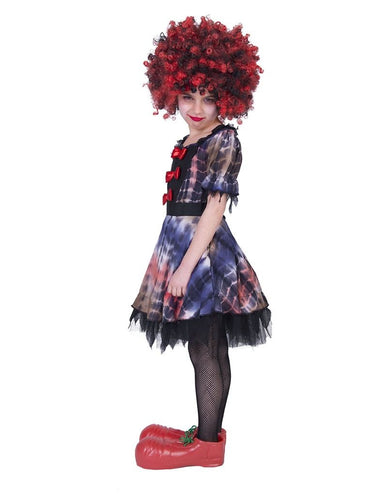 e-carnavalskleding-SYK Creepy Clown pak  Luna meisje