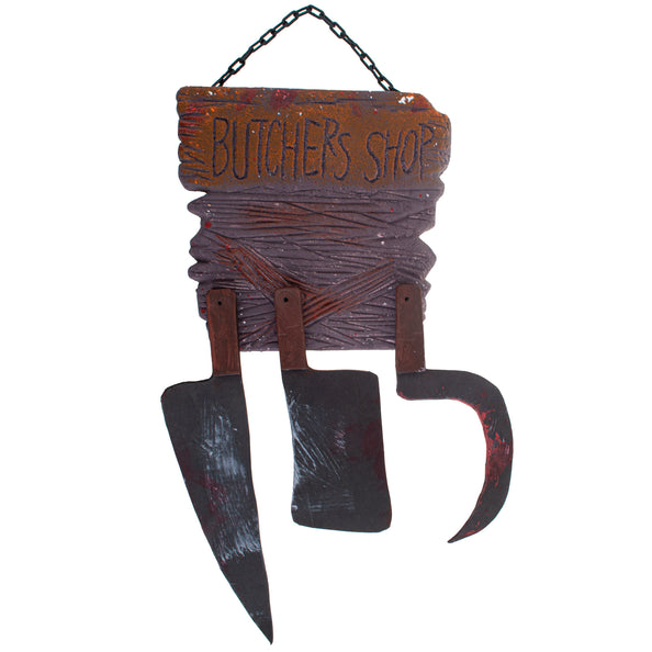 e-carnavalskleding-SYK Decoratie Butchers shop 75 cm