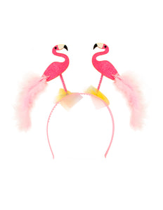 e-carnavalskleding-SYK Diadeem Flamingo's