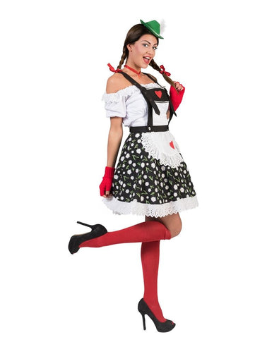 e-carnavalskleding-SYK Dirndl rokje edelweis