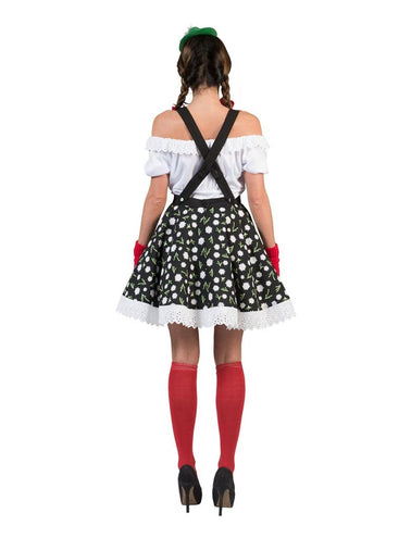 e-carnavalskleding-SYK Dirndl rokje edelweis