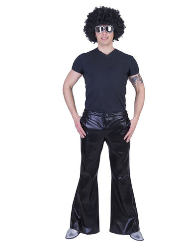 e-carnavalskleding-SYK Disco broek Fever zwart
