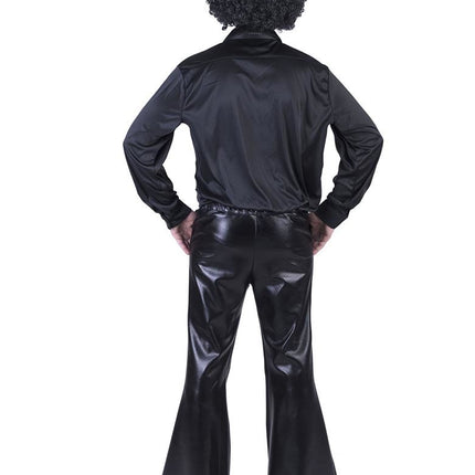 e-carnavalskleding-SYK Disco broek Fever zwart
