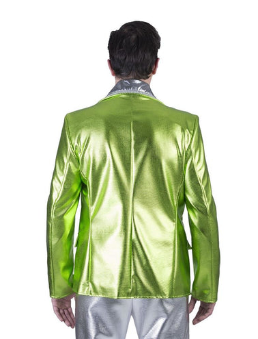 e-carnavalskleding-SYK Disco Fever pak Herman groen heren