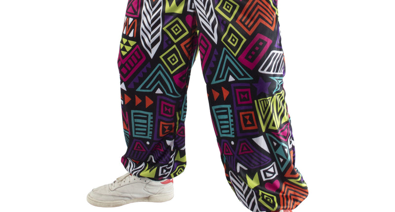 e-carnavalskleding-SYK Disco graphic broek 80-jaren