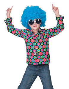 e-carnavalskleding-SYK Disco shirtje voor kinderen