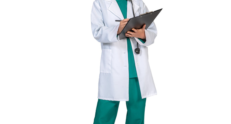 e-carnavalskleding-SYK Dokter jas pak David kinderen uniseks