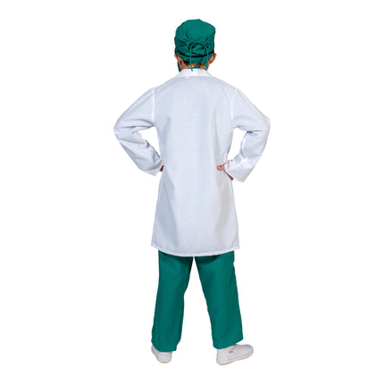 e-carnavalskleding-SYK Dokter jas pak David kinderen uniseks