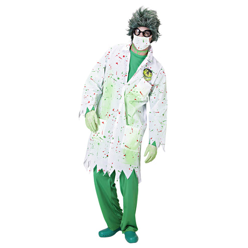 e-carnavalskleding-SYK Dokterspak zombie dr. toxic jas