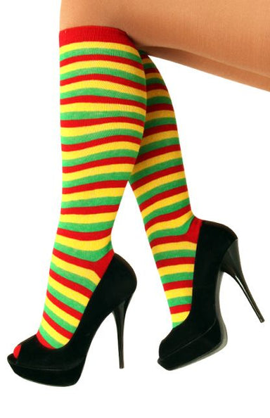e-carnavalskleding-SYK Doruskousen rood/geel/groen one size