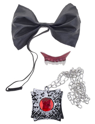 e-carnavalskleding-SYK Dracula accessoire set