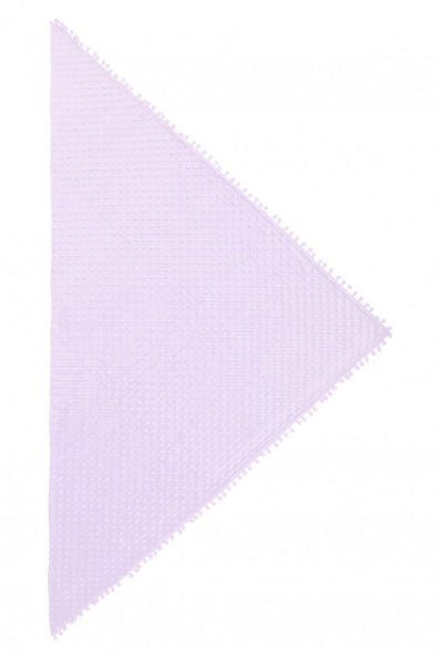 e-carnavalskleding-SYK Driehoek sjaal Bubble pastel lila