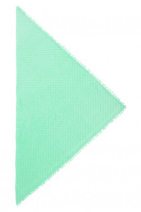 e-carnavalskleding-SYK Driehoek sjaal Bubble pastel mint