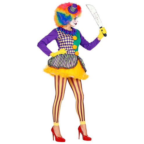 e-carnavalskleding-SYK Duivels joker jurkje dames