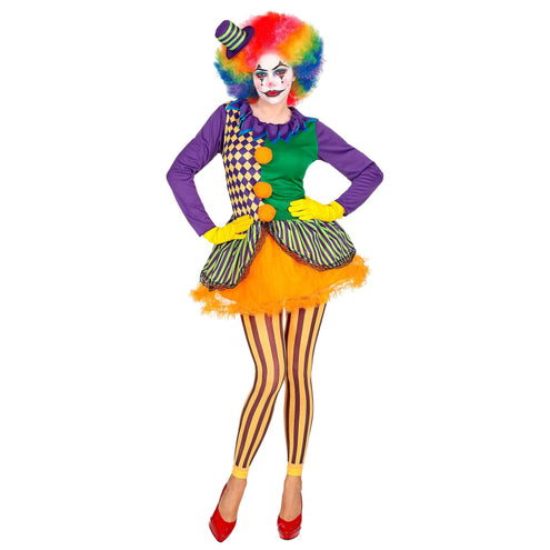 e-carnavalskleding-SYK Duivels joker jurkje dames