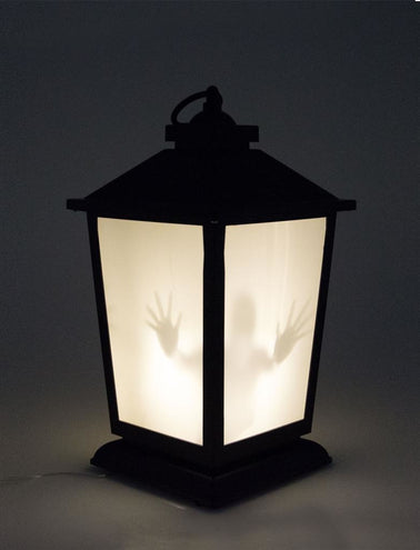 e-carnavalskleding-SYK Enge lantaarn met licht en geluid 36x17cm