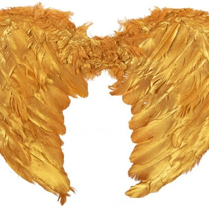 e-carnavalskleding-SYK Engelen vleugels goud veren