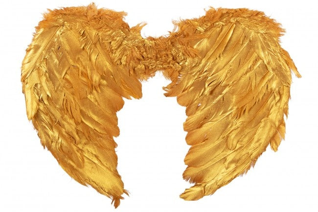 e-carnavalskleding-SYK Engelen vleugels goud veren