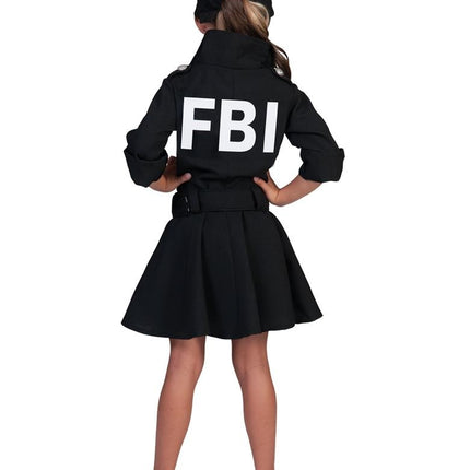 e-carnavalskleding-SYK FBI kinder jurkje Arianne