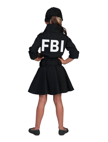 e-carnavalskleding-SYK FBI kinder jurkje Arianne