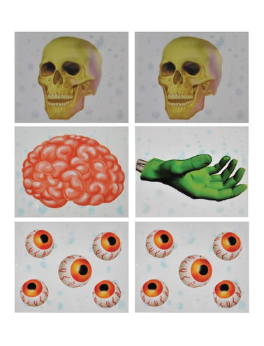 e-carnavalskleding-SYK Fles stickers Halloween
