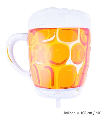 e-carnavalskleding-SYK Folie ballon bierpul Oktoberfest
