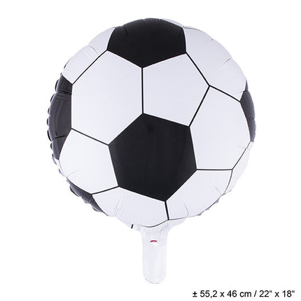 e-carnavalskleding-SYK Folie ballon voetbal