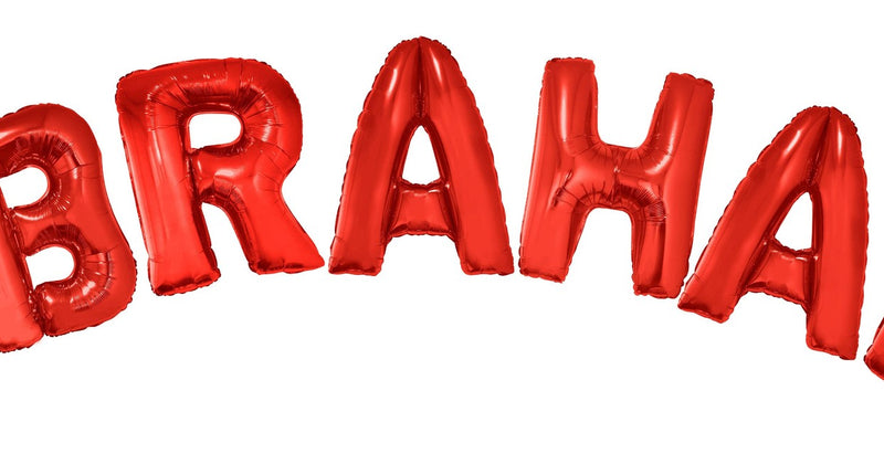 e-carnavalskleding-SYK Folie letter ballon set Abraham in rood