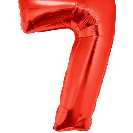 e-carnavalskleding-SYK Folieballon 102 cm rood