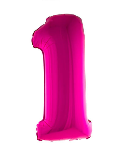 e-carnavalskleding-SYK Folieballon 102 cm roze
