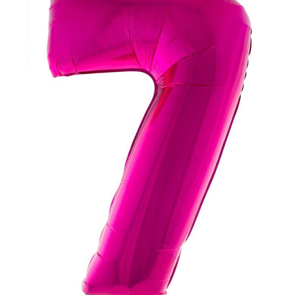 e-carnavalskleding-SYK Folieballon 102 cm roze