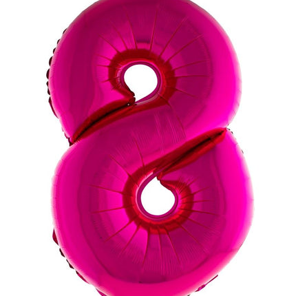 e-carnavalskleding-SYK Folieballon 102 cm roze